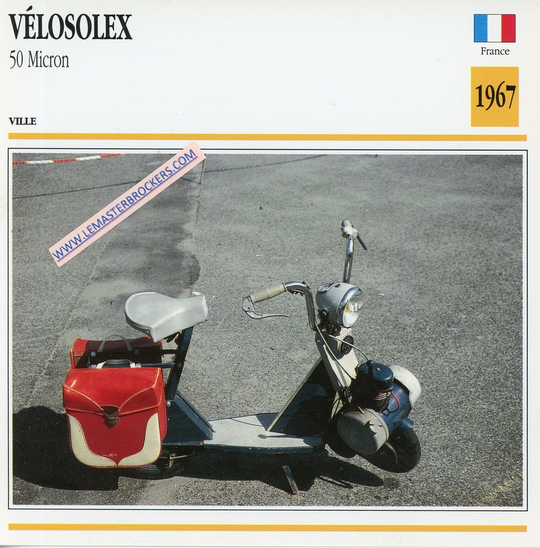 Moto HACHETTE Joe Bar Team 1/18 - VELOSOLEX 1964 - Mathieu Zalem - Neuve En Boîte