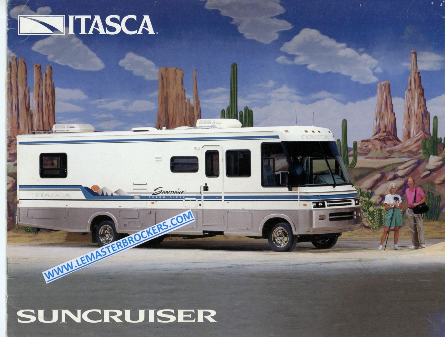 ITASCA SUNCRUISER BROCHURE CAMPING-CAR INDUSTRIE WINNEBAGO 1994 - AUTO ...
