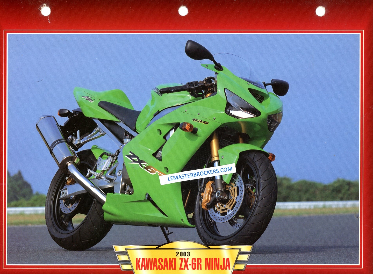 ☆Kawasaki ZX-6R * 2003 * 27963km☆ - カワサキ