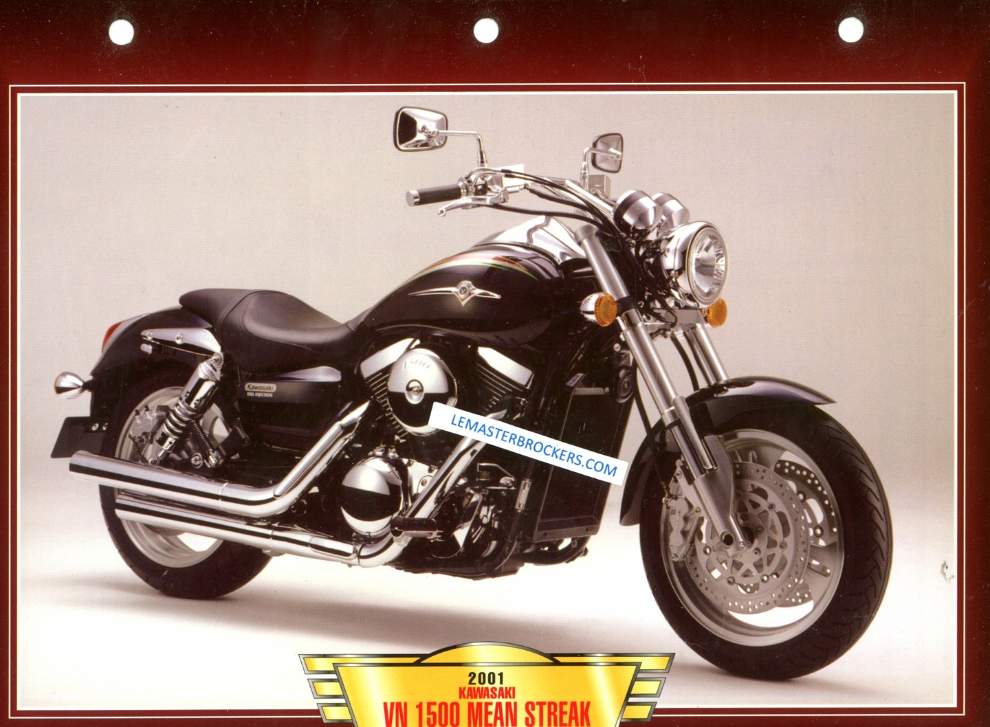 Highway Hawk Sissy Bar "Arch" Für Kawasaki VN 1500/ VN 1600 Mean Streak - Suzuki