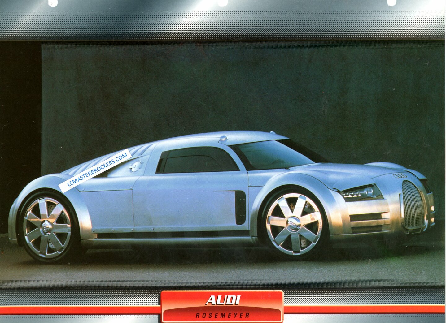 AUDI ROSEMEYER 2000 - FICHES AUTO - LEMASTERBROCKERS