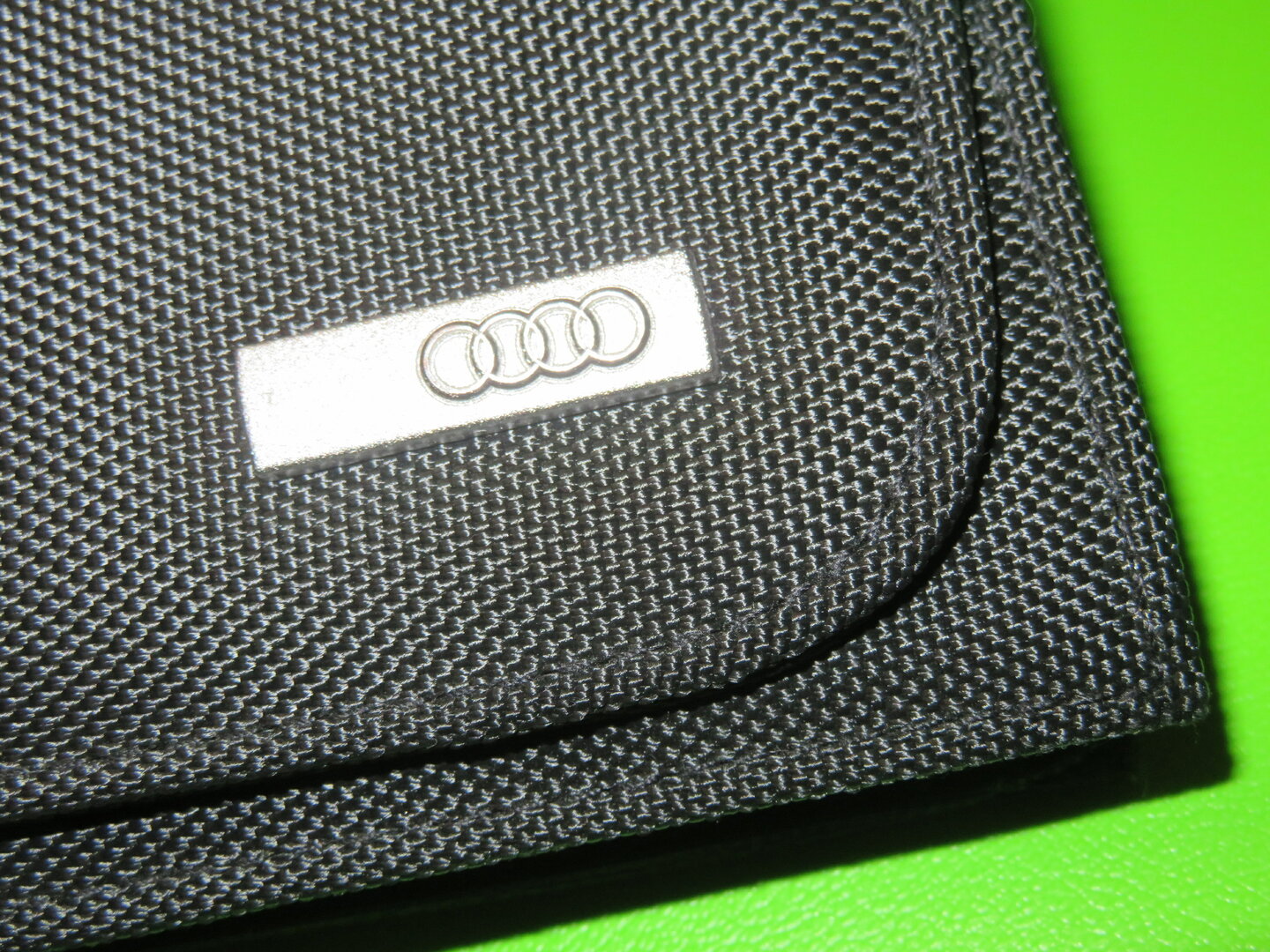Funda Para Manual De Propietario De Audi, Guía De Usuario Original, Usada