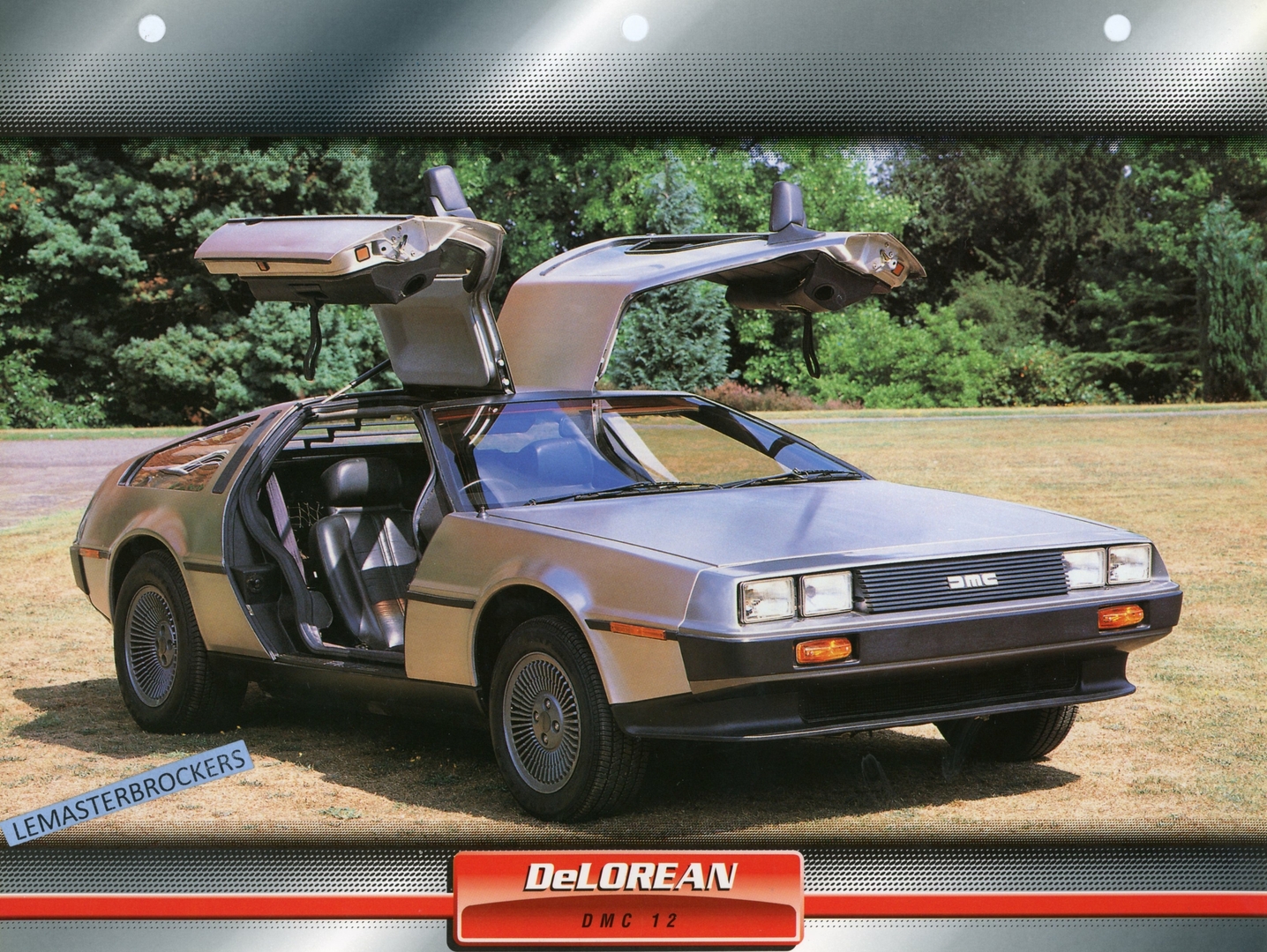 Les voitures délirantes de la science-fiction] La DeLorean DMC-12