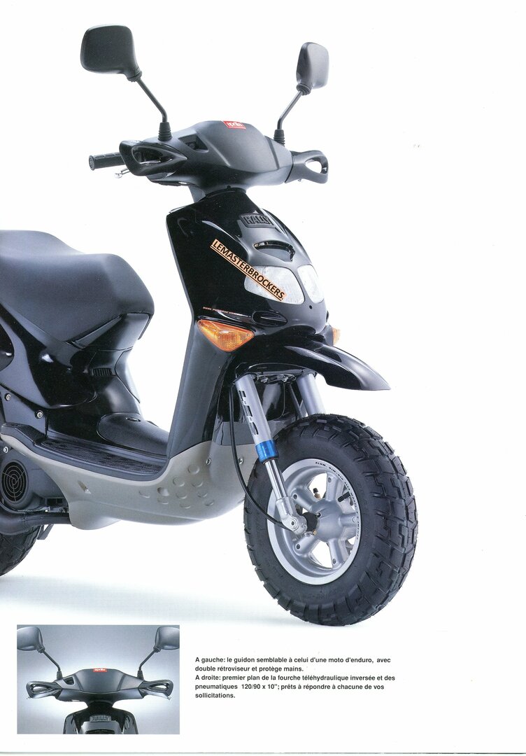 Aprila Rally SCOOTER APRILIA RALLY 50 - BROCHURE APRILIA - AUTO / MOTO (BROCHURES ...