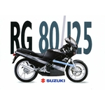 BROCHURE-MOTO-SUZUKI-RG-80-125-RG80-RG125-LEMASTERBROCKERS-CATALOGUE-MOTORCYCLE