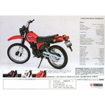 CATALOGUE-MOTO-YAMAHA-XT-XT125-LEMASTERBROCKERS-BROCHURE-MOTORCYCLES