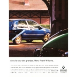 PUBLICITÉ ADVERTISING 1993 RENAULT CLIO WILLIAMS SERIE EXCLUSIVE LEMASTERBROCKERS