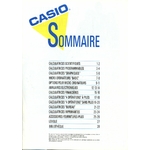 CASIO CALCULATRICES 1989