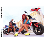 BROCHURE YAMAHA BWS SPY SCOOTER 1995