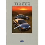 BROCHURE FORD SIERRA 1988