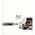 BROCHURE TARIF GAMME SAAB 2000