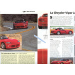 CHRYSLER VIPER FASICULE REVUE DEPLIANT