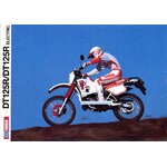 YAMAHA DT125R BROCHURE MOTO DE 1989