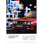 CATALAGUE GOLF GTI