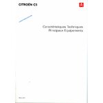 CITROEN C5 CATALOGUE 2001