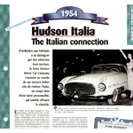 FICHE HUDSON ITALIA 1954