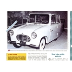 FICHE MOCHET CM 125 1951 - FICHE MICROCAR