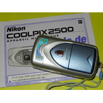 NIKON COOLPIX 2500 2MP ZOOM 3X ET SON CHARGEUR NIKON MH-60