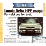 LANCIA DELTA HPE COUPE 1995 FICHE TECHNIQUE