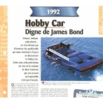 HOBBY CAR 1992 FICHE TECHNIQUE