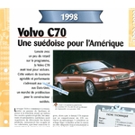 VOLVO C70 1998 FICHE TECHNIQUE