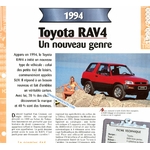 TOYOTA RAV4 1994 FICHE TECHNIQUE