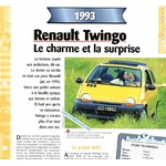 RENAULT TWINGO 1993 FICHE TECHNIQUE
