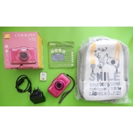 NIKON COOLPIX S32 ROSE AVEC SAC A DOS JUNIOR