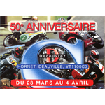 BROCHURE MOTO HONDA 50e ANNIVERSAIRE HORNET DEAUVILLE VT1100C3