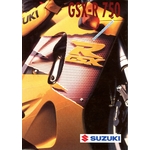 SUZUKI GSX-R 750 GSXR BROCHURE MOTO
