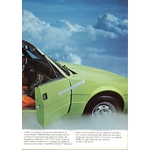 BROCHURE FIAT X 1/9 X1/9 EN ITALIEN