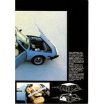 BROCHURE FIAT X1-9 FIVE SPEED X1/9 LIDO DE 1980