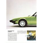 BROCHURE FIAT X1-9 FIVE SPEED 1978