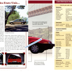 BROCHURE VOLVO 480 480ES 1986 1995
