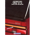 BROCHURE NISSAN SUNNY GTI TWIN CAM 16 VALVE