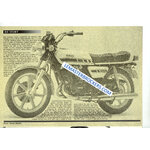 brochure moto vintage YAMAHA RD SR RD400 RD250 RD200 RD125 RS125 RS100