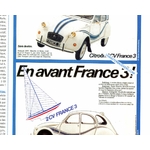 FICHE AUTO 2CV - CITROËN 2 CV FRANCE 3 DE 1983