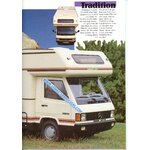 FRANKIA 1990 ET UN CATALOGUE DE CAMPING-CAR EN ALLEMAND