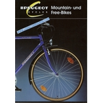 BROCHURE PEUGEOT CYCLES MOUNTAIN UND FREE BIKES