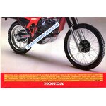 BROCHURE MOTO HONDA XL 250 R XL250R