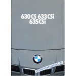 CATALOGUE BMW 630 CS 633 635 CSI 630CS 633CSI 635CSI - 1978