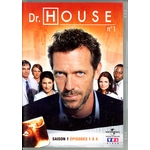dvd DVD Dr HOUSE - SAISON 1 - ÉPISODES 1 À 4