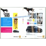 AFFAIRE RENAULT TWINGO - LAETICIA CASTA AVEC DEPLIANT