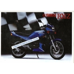 BROCHURE MOTO YAMAHA RX-Z 1987