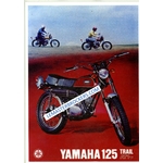 BROCHURE MOTO YAMAHA 125 AT1-F