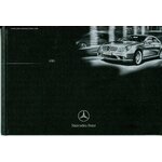 CATALOGUE MERCEDES CL COUPÉ CL500 CL600 55 AMG - 2001
