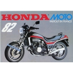 BROCHURE-MOTO-HONDA-CX-CB-MB-DAX-MTX-1982-LEMASTERBROCKERS-FICHE-MOTO