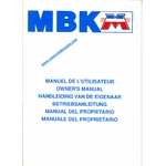 MBK MANUEL UTILISATEUR BICYCLETTE VTT