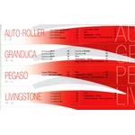 ROLLER TEAM 2011 AUTO-ROLLER GRANDUCA PEGASO LIVINSTONE CATALOGUE CAMPING-CAR