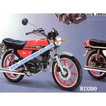 catalogue moto yamaha rd 200 rd200